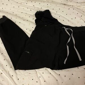 Figs Black Scrub pants